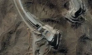 Satellite images show Iran repairing and fortifying sites?