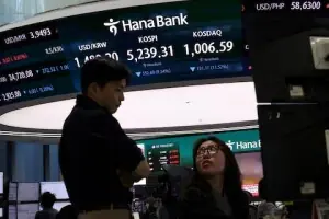 Asian shares surge, led by KOSPI; Treasuries fall as war concerns ebb