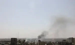 Explosions, fighter jets over Tehran