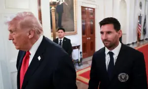 Trump celebrates Messi, revels in Inter Miami&rsquo;s &ldquo;good looks&rdquo;