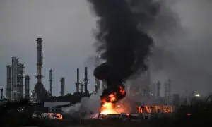 Iran says targeted Haifa oil refinery after Tehran oil depot hit