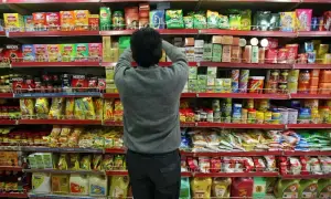 India’s February retail inflation accelerates to 3.21% y/y