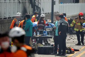 Some 50 hurt in fire at car parts factory in South Korea, Yonhap says