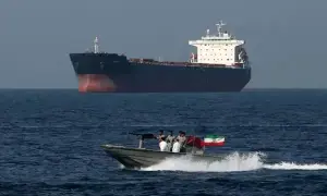 Iran says Hormuz open to all but ‘enemy-linked’ ships amid US threat