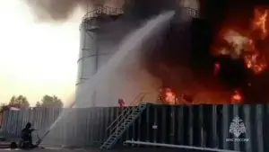 Ukraine hits major Russian oil port near Finland Ukraine hits major Russian oil port near Finland