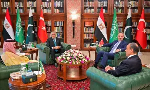 Islamabad hosts ME talks: first glimmer of hope