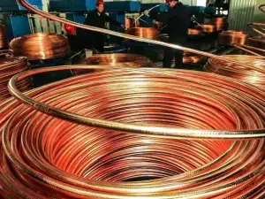 Copper touches two-week high on hopes for quick end to Iran war