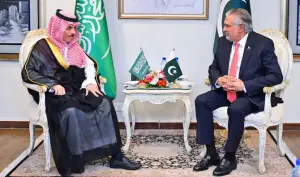 Pakistan, Saudi Arabia stress de-escalation, discuss Pak-China peace initiative
