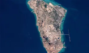 US strikes military targets on Iran&rsquo;s Kharg Island, US official says