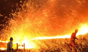 Japan April-June crude steel output is set to fall 0.7% on slack demand, METI says