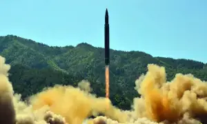 North Korea fires multiple ballistic missiles towards sea off its east coast North Korea fires multiple ballistic missiles towards sea off its east coast