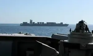 Iran Guards say ‘seized’ two ships attempting to cross Strait of Hormuz