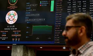 Selling continues unabated, KSE-100 down nearly 1,000 points in early trade