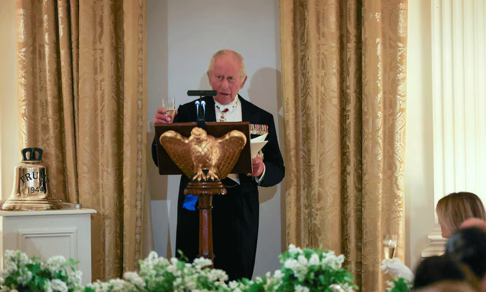 King Charles promotes US-UK unity in speech to Congress amid Iran tensions