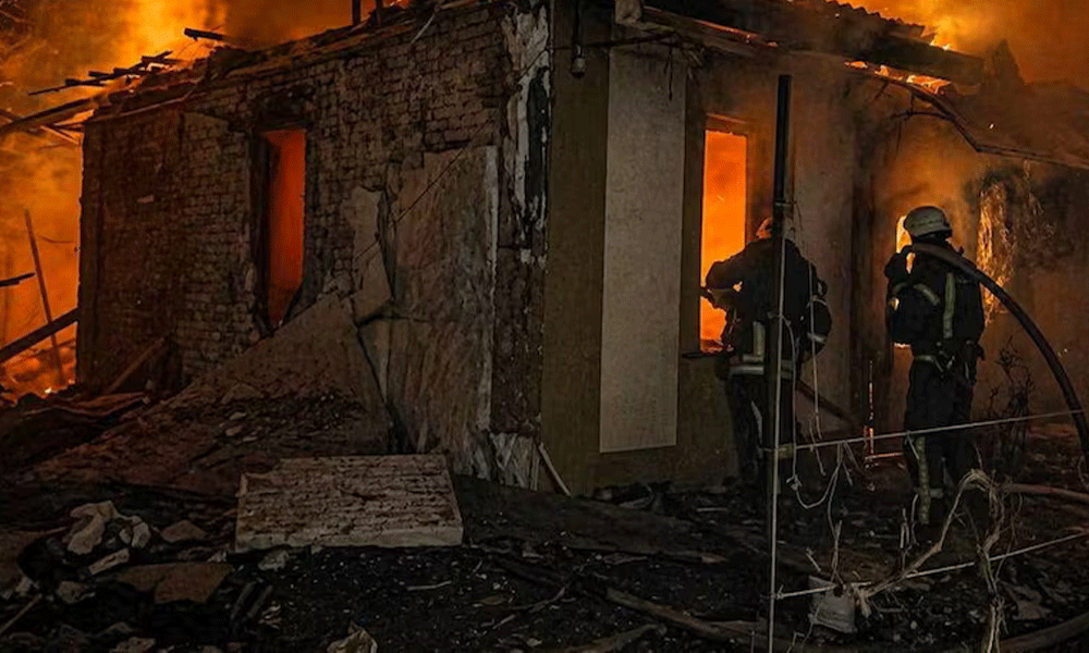 Russian drones strike Ukraine's Odesa overnight, wounding 18, officials say