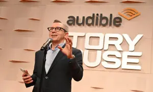 'Bookless bookstore': audio-only book shop opens in New York