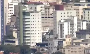 Two killed after small plane crashes into building in Belo Horizonte, Brazil