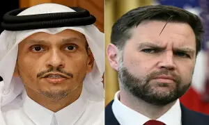 US VP Vance meeting with Qatar PM to discuss Iran, source says