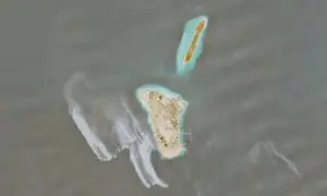Near Iran&rsquo;s Kharg Island export hub: Suspected oil spill seen on satellite images