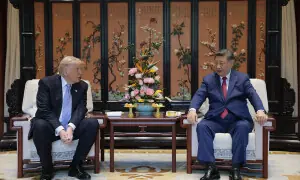 Trump says did not discuss tariffs during summit with Xi