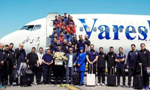 Iran World Cup squad lands in south Turkiye for training