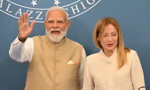 Colosseum selfies and 'Melody' toffee: Modi visits Rome
