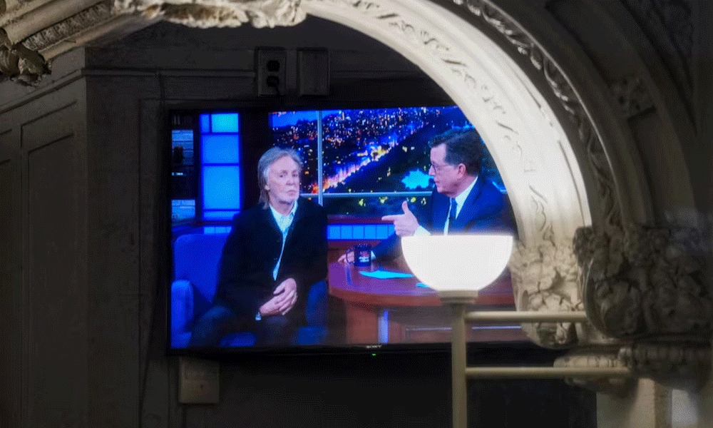Paul McCartney helps Stephen Colbert say goodbye to 'Late Show'