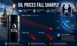 Oil slips $5 as US, Iran seen moving closer to peace deal