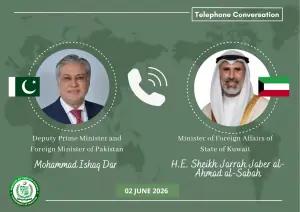 Iran-US war: Kuwaiti FM hails Pakistan's 'constructive contribution' to regional peace
