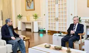 ایران روانگی سے قبل محسن نقوی کی وزیراعظم شہباز شریف سے ملاقات
