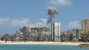 Israel launches deadly strikes on Lebanon's Tyre after warning