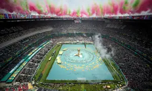 Mexico opens World Cup with passion, parties and protests