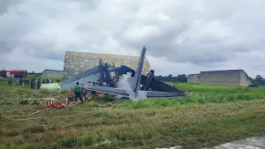 Military transport plane crashes in India, casualties unknown
