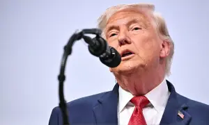 Trump says he did not want to see economic catastrophe as he defends Iran deal