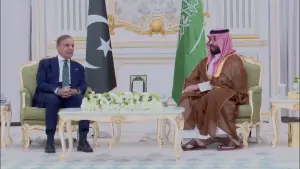 PM Shehbaz thanks Saudi Arabia for support during US-Iran peace process PM Shehbaz thanks Saudi Arabia for support during US-Iran peace process