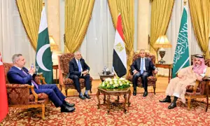 Pakistan, Saudi Arabia, Turkiye, Egypt call for lasting US-Iran settlement
