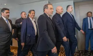 Iranians walk out of talks venue after Trump threat Iranians walk out of talks venue after Trump threat