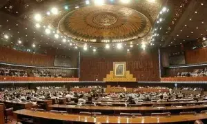 فنانس بل 2026 قومی اسمبلی سے منظور، اپوزیشن کا شدید احتجاج فنانس بل 2026 قومی اسمبلی سے منظور، اپوزیشن کا شدید احتجاج