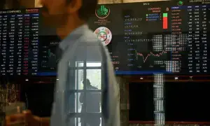 اسٹاک ایکسچینج میں زبردست تیزی، 100 انڈیکس میں تقریباً ایک ہزار پوائنٹس کا اضافہ اسٹاک ایکسچینج میں زبردست تیزی، 100 انڈیکس میں تقریباً ایک ہزار پوائنٹس کا اضافہ