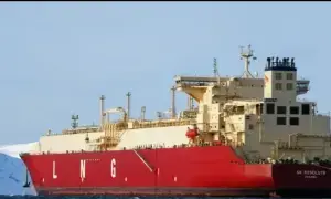 Largest LNG carrier berthed at Port Qasim Largest LNG carrier berthed at Port Qasim