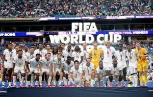 England survive France fightback and secure third place in World Cup goalfest England survive France fightback and secure third place in World Cup goalfest