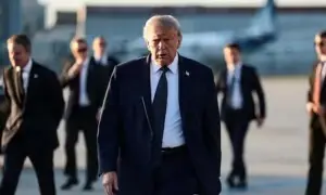 Trump says US hitting Iran 'very hard' to honor Americans killed Trump says US hitting Iran 'very hard' to honor Americans killed