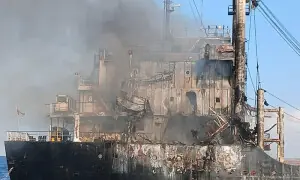 India says four nationals killed in attack on ship in Ukraine