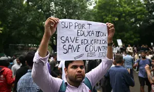 Indian student protests keep up pressure on Modi government Indian student protests keep up pressure on Modi government
