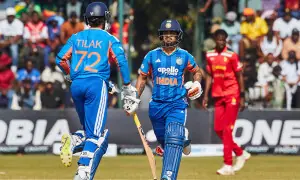 Kishan, Varma hit half centuries as India win Zimbabwe T20 series