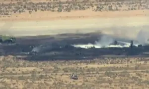 US fighter jet crashes near California military base US fighter jet crashes near California military base