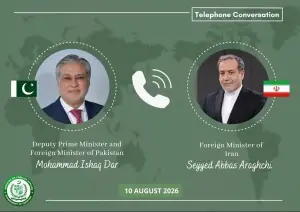 Dar, Araghchi discuss regional developments, Makkah defence pact