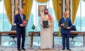 Erdogan eyes expansion of regional defence pact Erdogan eyes expansion of regional defence pact