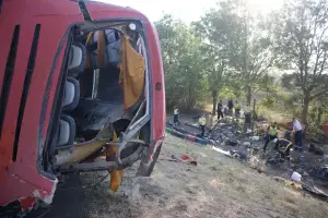ہنگری میں پولش بس کو حادثہ، 12 افراد ہلاک، 10 زخمی
