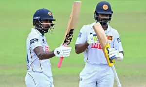 India close in on victory after Mendis and Sooriyabandara resistance India close in on victory after Mendis and Sooriyabandara resistance